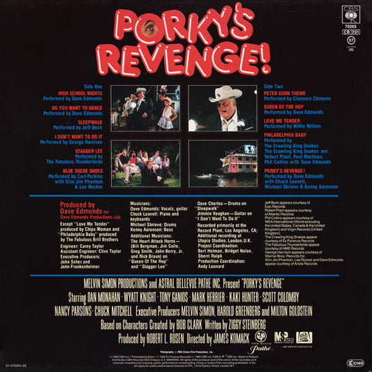 Various : Porky's Revenge! (LP, Comp)