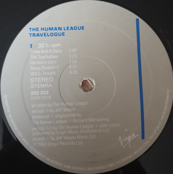 The Human League : Travelogue (LP, Album)