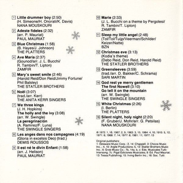 Various : Merry Christmas (CD, Comp)