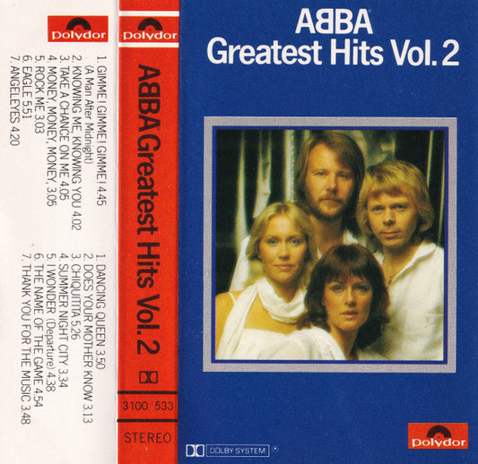 ABBA : Greatest Hits Vol. 2 (Cass, Comp)