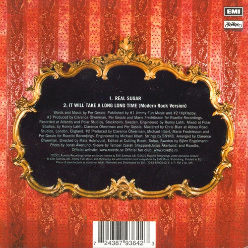 Roxette : Real Sugar (CD, Single)