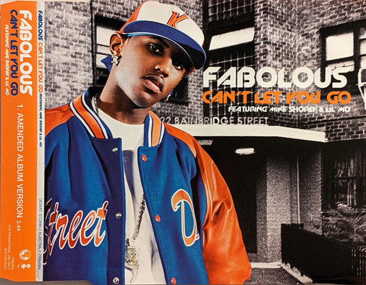 Fabolous Featuring Mike Shorey & Lil' Mo : Can't Let You Go (CD, Single, Promo)