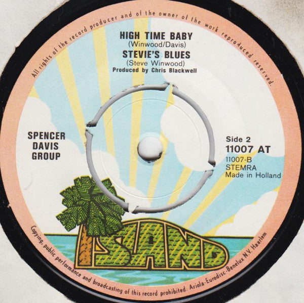 The Spencer Davis Group : Somebody Help Me (7", EP)