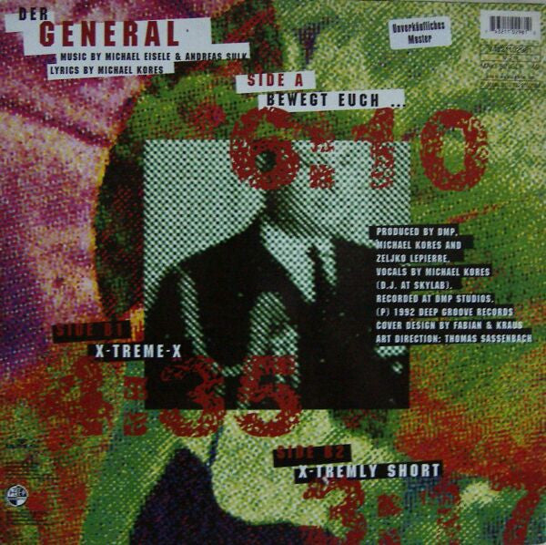 2 X-Treme : Der General (Bewegt Euch ...) (12", Maxi)