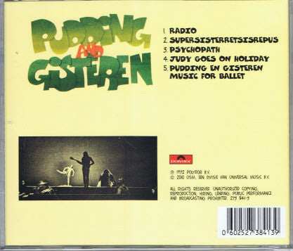 Supersister (2) : Pudding En Gisteren (CD, Album, RE)