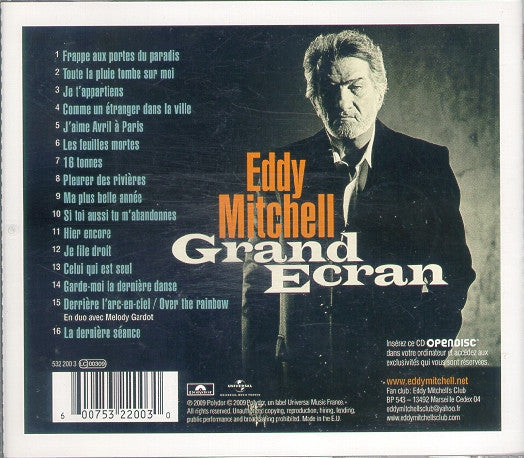 Eddy Mitchell : Grand Ecran (CD, Album, Ope)