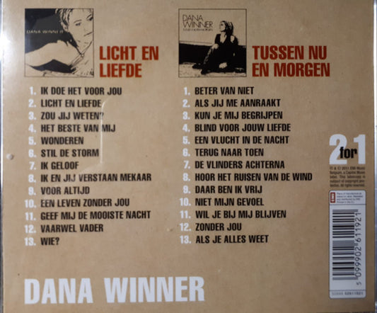 Dana Winner : 2 For 1: Licht En Liefde & Tussen Nu En Morgen (2xCD, Album)