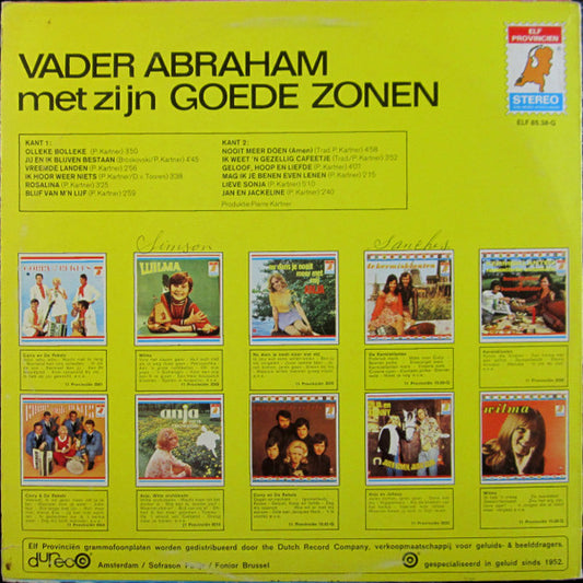 Vader Abraham En Zijn Goede Zonen : Vader Abraham En Zijn Goede Zonen (LP, Album)