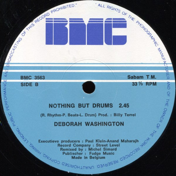 Deborah Washington : Nothing But Heartaches / Nowhere To Run (12")