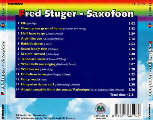 Fred Stuger : Saxofoon (CD, Comp)