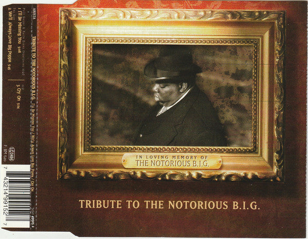 Puff Daddy & Faith Evans, 112, The Lox : Tribute To The Notorious B.I.G. (CD, Single)