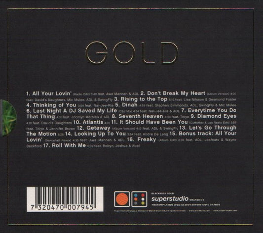 Blacknuss : Gold - A Decade Of Soul, Jazz & R'n'b (CD, Comp)