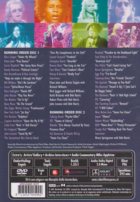 Various : The Old Grey Whistle Test (2xDVD-V, Mono, PAL, 4:3)
