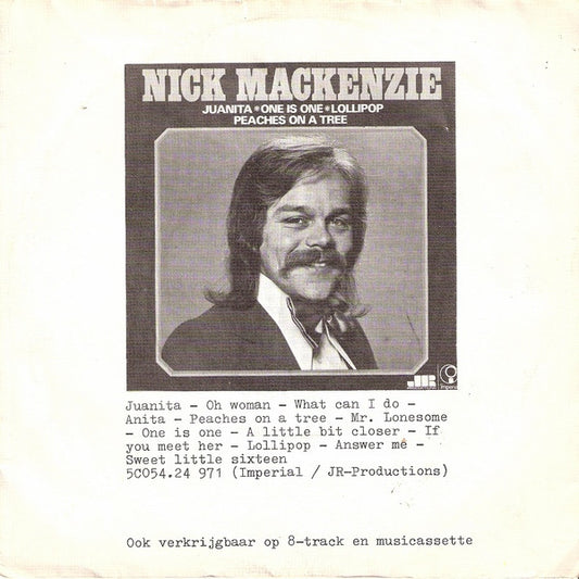 Nick MacKenzie : Hug Me (7", Single)