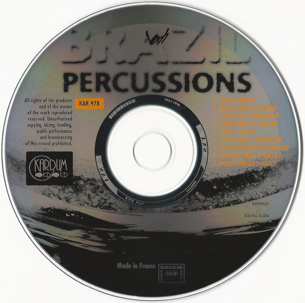 G.R.E.S. Mocidade Independente De Padre Miguel & Drums Society : Brazil Percussions - Batucada (CD, Album)