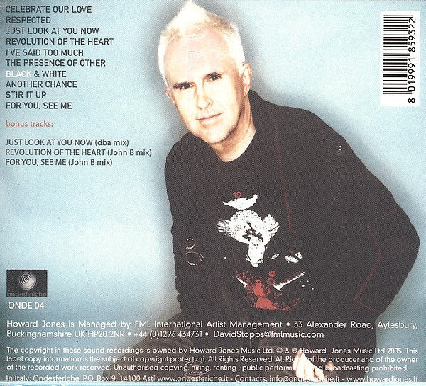 Howard Jones : Revolution Of The Heart (CD, Album)
