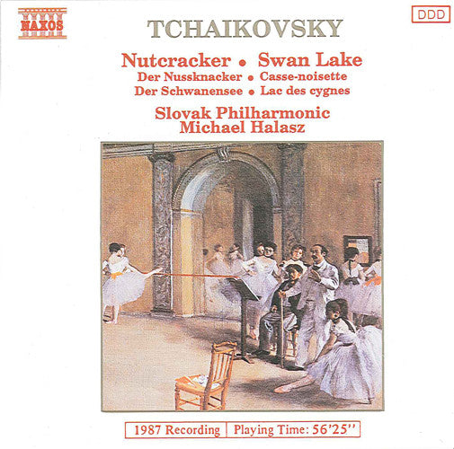 Pyotr Ilyich Tchaikovsky, Slovak Philharmonic Orchestra, Michael Halász : Nutcracker • Swan Lake (CD, Album, RP)