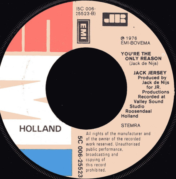 Jack Jersey : Blue Brown Eyed Lady (7", Single)