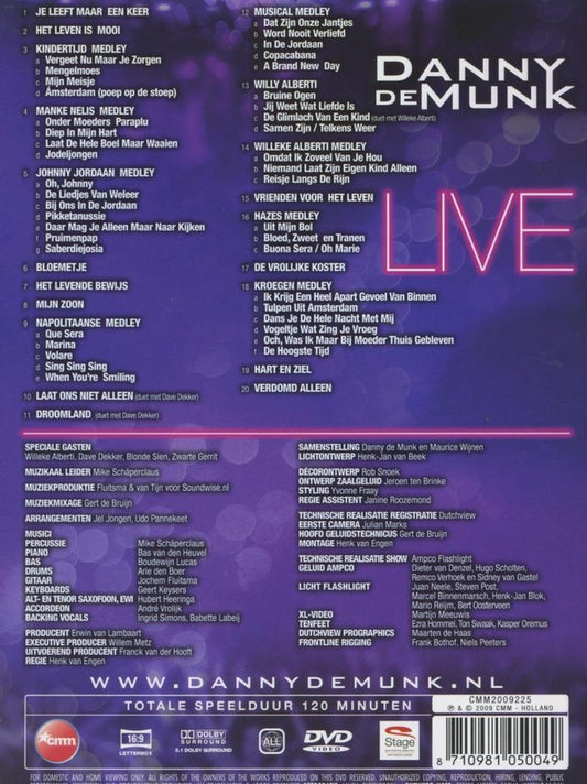 Danny de Munk : Live In De Heineken Music Hall (DVD)