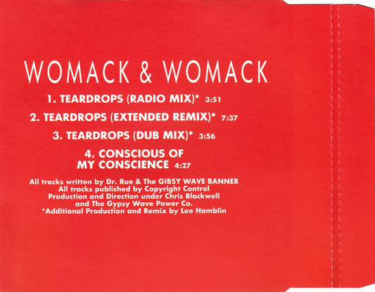 Womack & Womack : Teardrops (CD, Maxi)