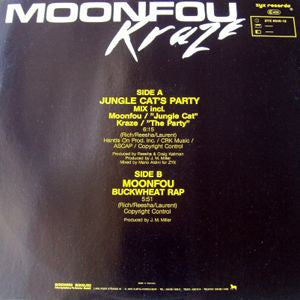 Moonfou / Kraze : Jungle Cat's Party (12", Maxi)
