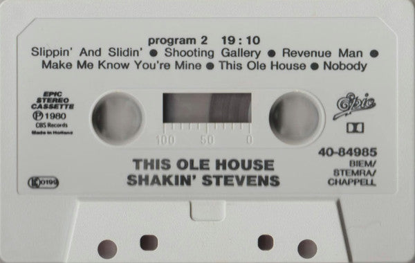 Shakin' Stevens : This Ole House (Cass, Album, Smo)