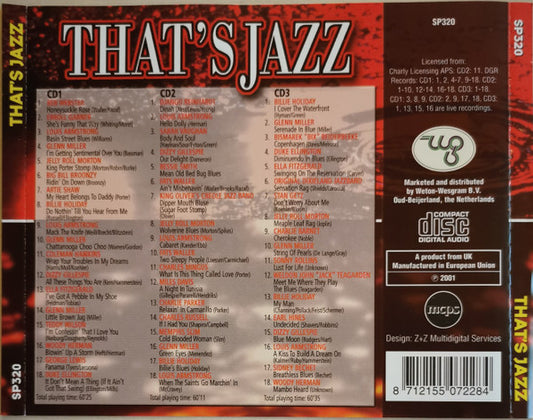 Various : That's Jazz (3xCD, Comp)