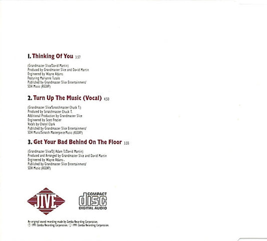 Grandmaster Slice : Thinking Of You (CD, Maxi)