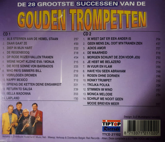 De Gouden Trompetten : De 28 Grootste Successen Van De Gouden Trompetten (2xCD, Comp)