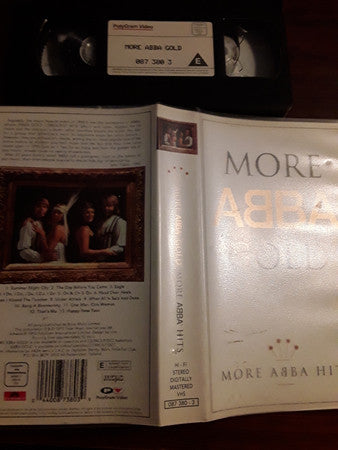 ABBA : More ABBA Gold (More ABBA Hits) (VHS, Comp, PAL, Dif)