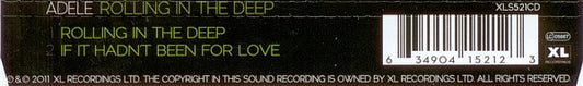 Adele (3) : Rolling In The Deep (CD, Single)