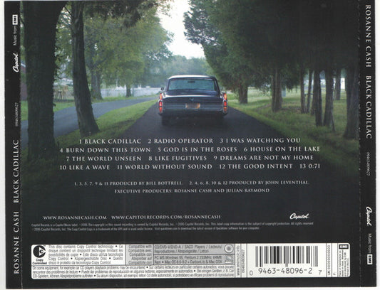 Rosanne Cash : Black Cadillac (CD, Album, Copy Prot., Enh)