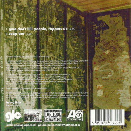 Goldie Lookin Chain : Guns Don't Kill People, Rappers Do (CD, Single)
