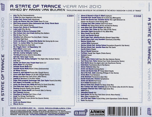 Armin van Buuren : A State Of Trance Year Mix 2010 (2xCD, Comp, Mixed)