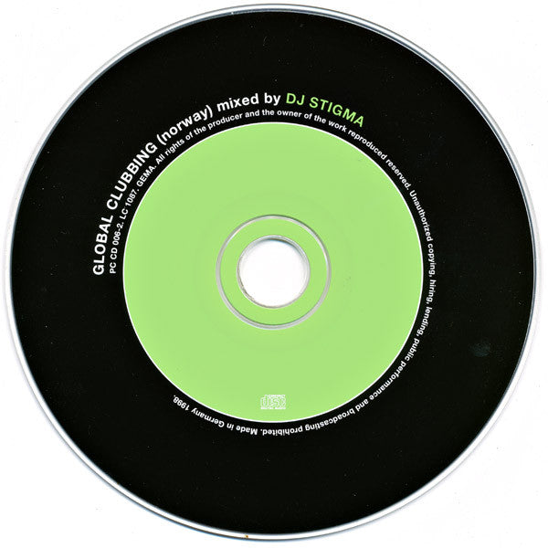DJ Stigma : Global Clubbing (Norway) (CD, Comp, Mixed)