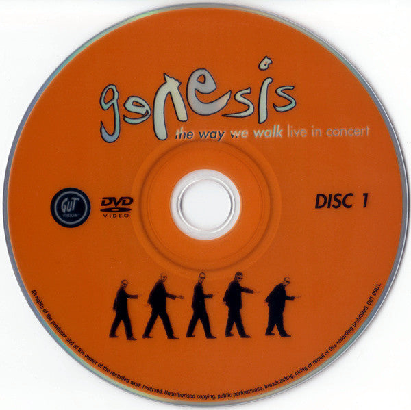 Genesis : The Way We Walk - Live In Concert (2xDVD-V, Multichannel, PAL)