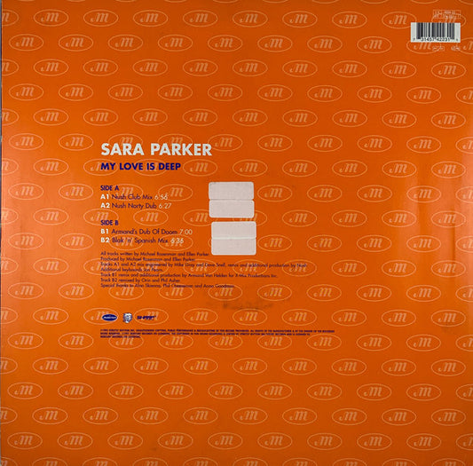 Sara Parker : My Love Is Deep (12")