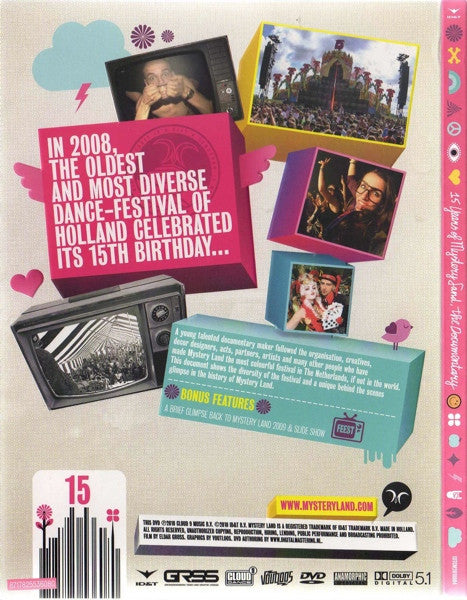Various : 15 Years Of Mystery Land, The Documentary (DVD, Comp)