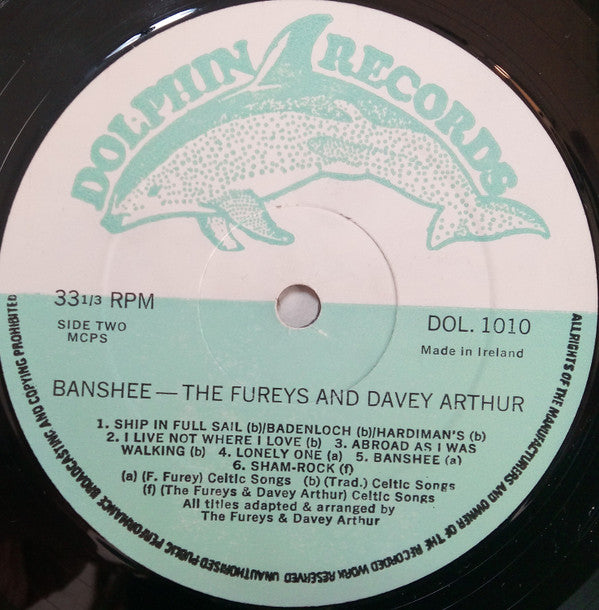 The Fureys & Davey Arthur : Banshee (LP, Album)