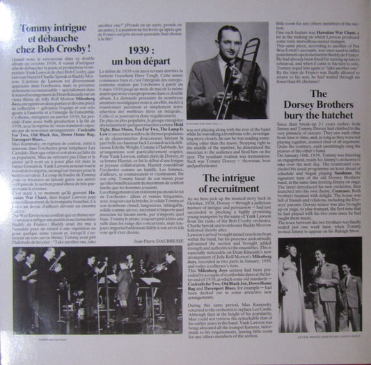 Tommy Dorsey : The Indispensable Tommy Dorsey Volumes 5/6 (1938-1939) (2xLP, Comp, RE, Gre)