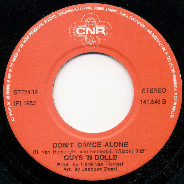 Guys 'n Dolls : Broken Dreams (7", Single)