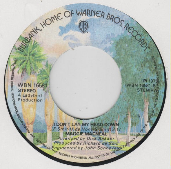 Maggie MacNeal : Nothing Else To Do (7", Single)