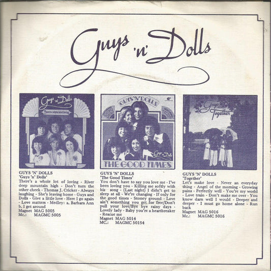 Guys 'n Dolls : Angel Of The Morning (7", Single)