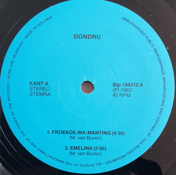 Dondru : Froekoe-Ma-Manting (12")