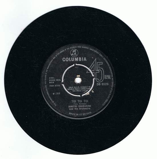 Dimitri Dourakine Und Sein Orchester : Casatschok (7", Single, RM, 4 P)