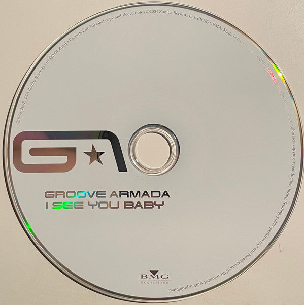 Groove Armada : I See You Baby (CD, Single)