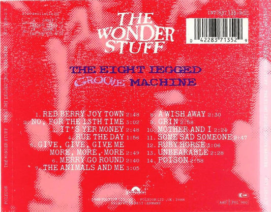 The Wonder Stuff : The Eight Legged Groove Machine (CD, Album)