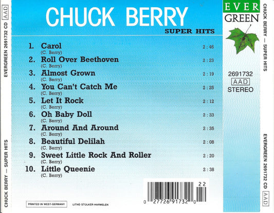 Chuck Berry : Super Hits (CD, Comp)