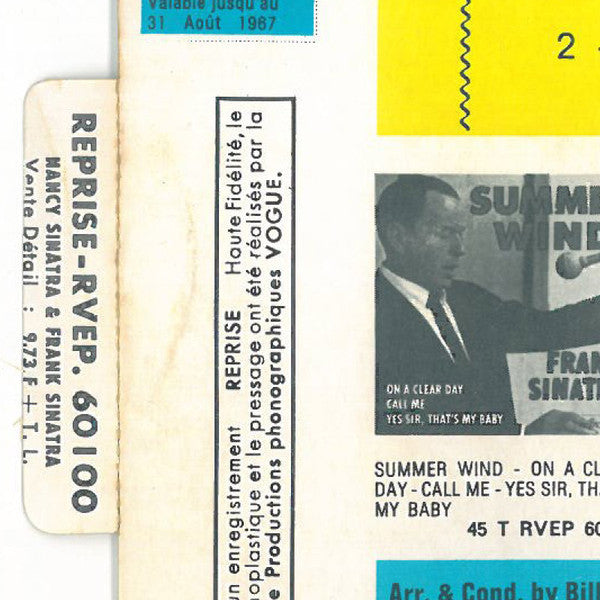 Frank* & Nancy Sinatra : Somethin' Stupid (7", EP)