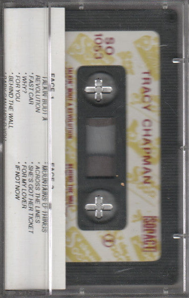 Tracy Chapman : Tracy Chapman (Cass, Album)